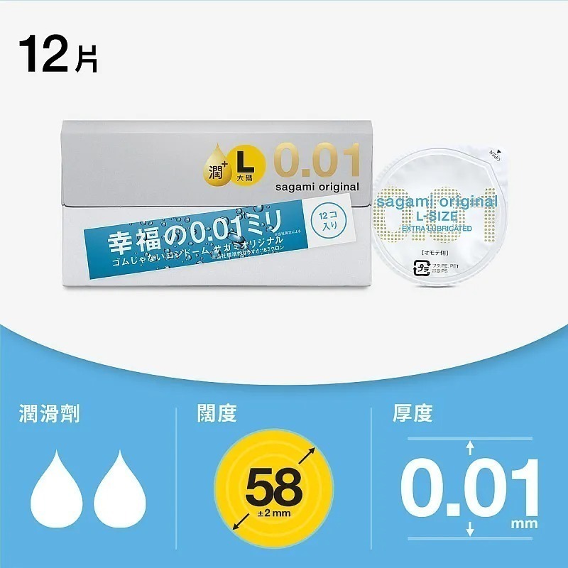 【1010SHOP】相模元祖 Sagami 001 002 PU 超激薄 保險套 衛生套 避孕套 安全套 加大 潤滑-細節圖11