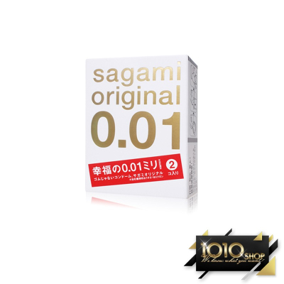 【1010SHOP】相模元祖 Sagami 001 極致薄 55mm 保險套 2入 安全套 避孕套 衛生套