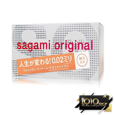 【1010SHOP】相模元祖 Sagami 002 36入 超激薄 55mm 保險套 安全套 衛生套 家庭計畫 避孕套