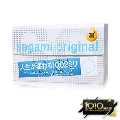 【1010SHOP】相模元祖 Sagami 002 12入超激薄 超潤滑 55mm 保險套 避孕套 衛生套 安全套