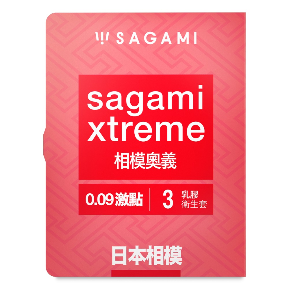 【1010SHOP】相模元祖 Sagami 相模奧義 3入 0.09 激點型 53mm 保險套 避孕套 衛生套 安全套-細節圖3