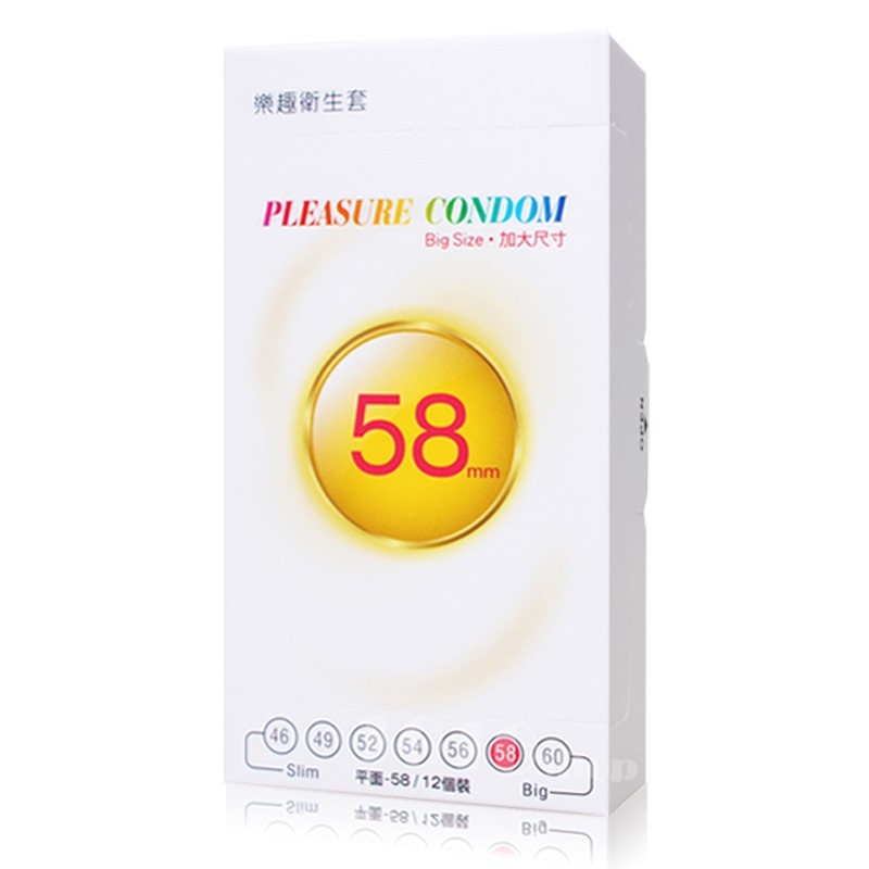 【 1010SHOP 】樂趣 大尺寸 小尺寸 超薄 螺紋顆粒/虎牙三倍粗/水果味 保險套 衛生套 避孕套 安全套-規格圖3