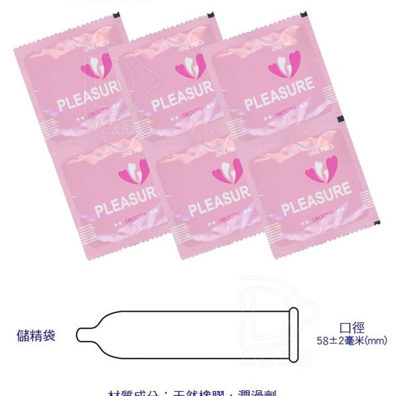 【1010SHOP】樂趣 Pleasure 超大尺寸 58mm 保險套 12入 衛生套 避孕套 安全套-細節圖2