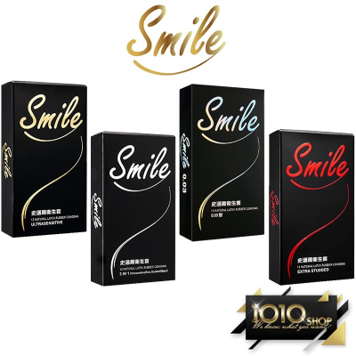 【1010SHOP】史邁爾 Smile 極薄款 0.03型/超薄/顆粒/三合一 51mm 保險套 衛生套 安全套 避孕套