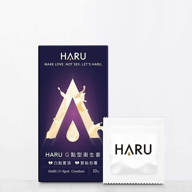 【1010SHOP】HARU 含春 熱感 熱愛型/熱愛輕薄型/超薄型/G點型 凸點 保險套 衛生套 避孕套-細節圖2