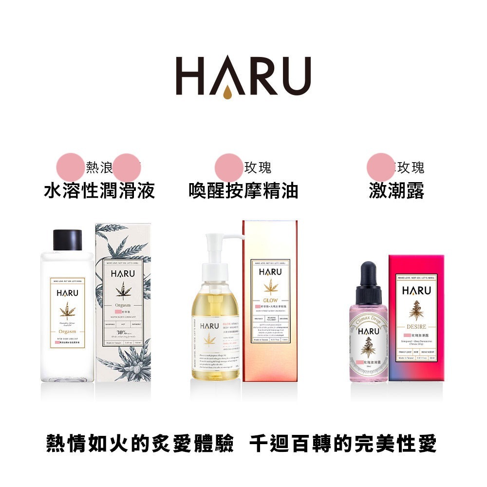 【1010SHOP】含春 HARU G.O.A.T. 大麻籽 冰火 高潮液 玫瑰 激潮露 30ml 提升液-細節圖11