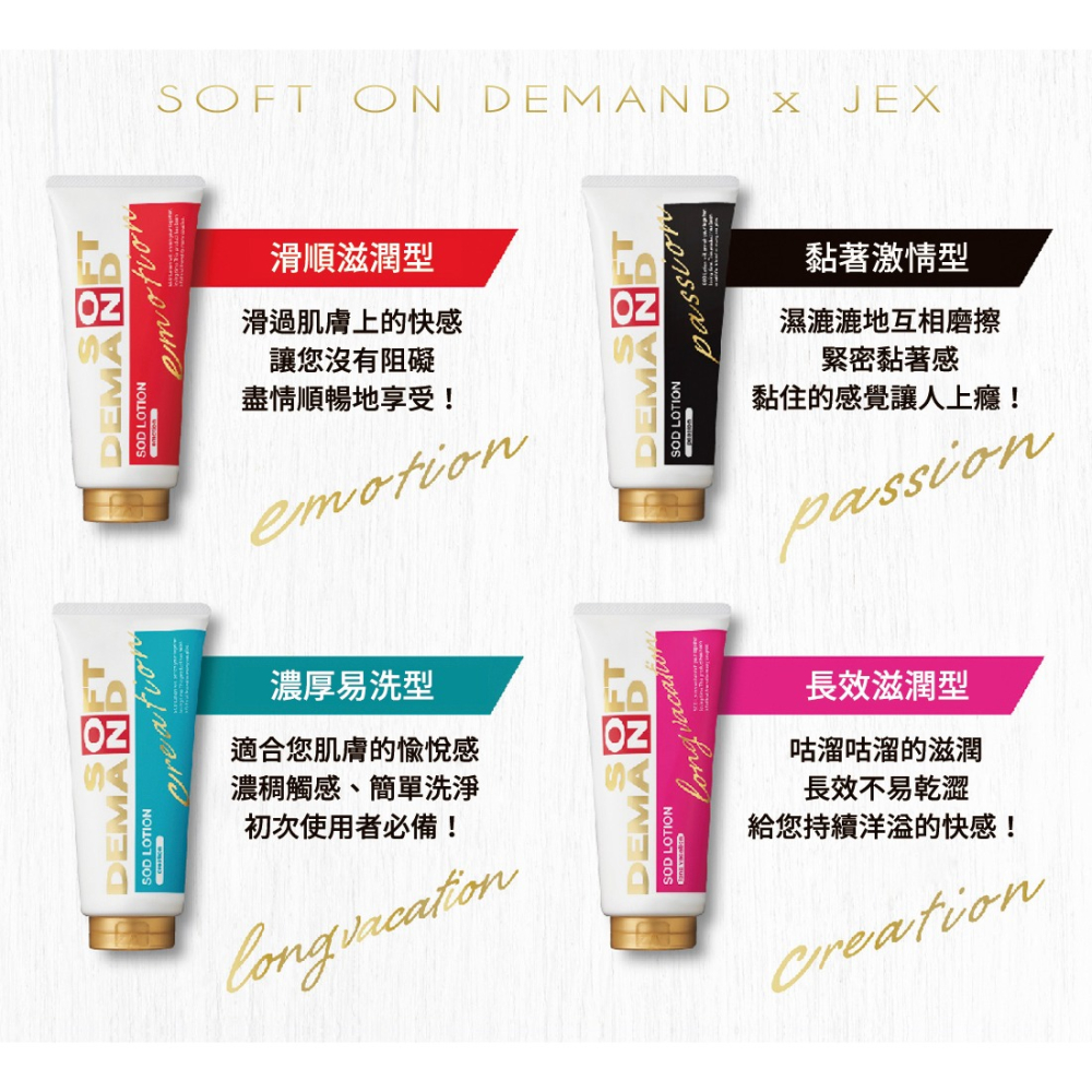 【 1010SHOP 】日本 JEX SOD 長效滋潤/滑順滋潤/濃厚易洗/黏著激情 潤滑液 潤滑劑-細節圖9