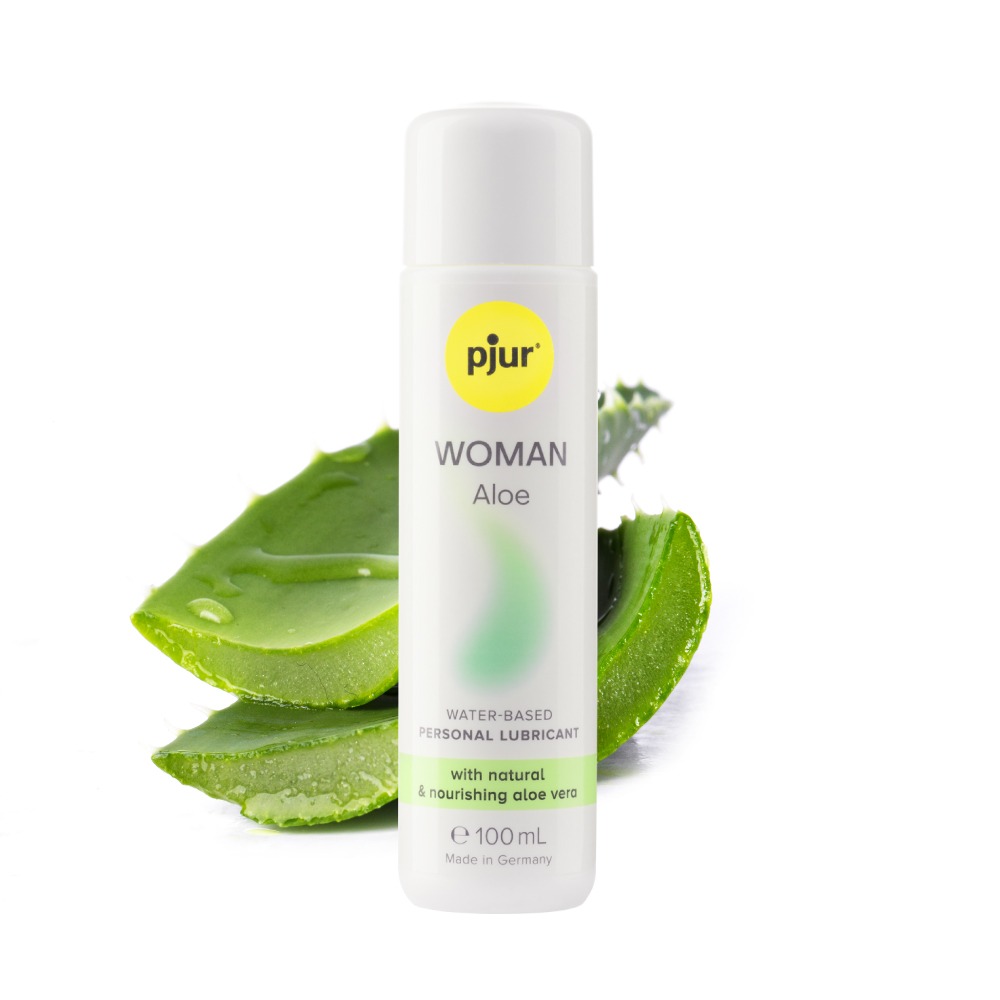 【1010SHOP】德國 pjur 碧宜潤 Woman Aloe 蘆薈 滋養 保濕 水性 潤滑液 100ml-細節圖2