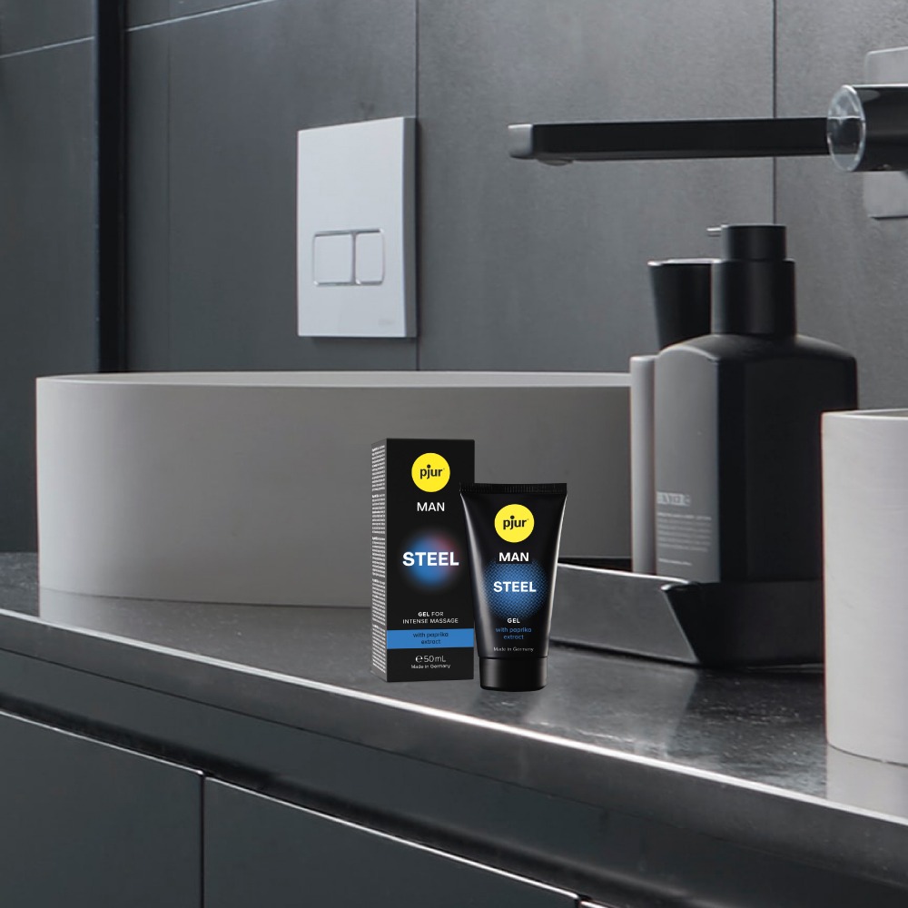 【1010SHOP】德國 pjur 碧宜潤 鋼鐵 英雄 男性 活力 保養 凝膠 50ml MAN STEEL Gel-細節圖4