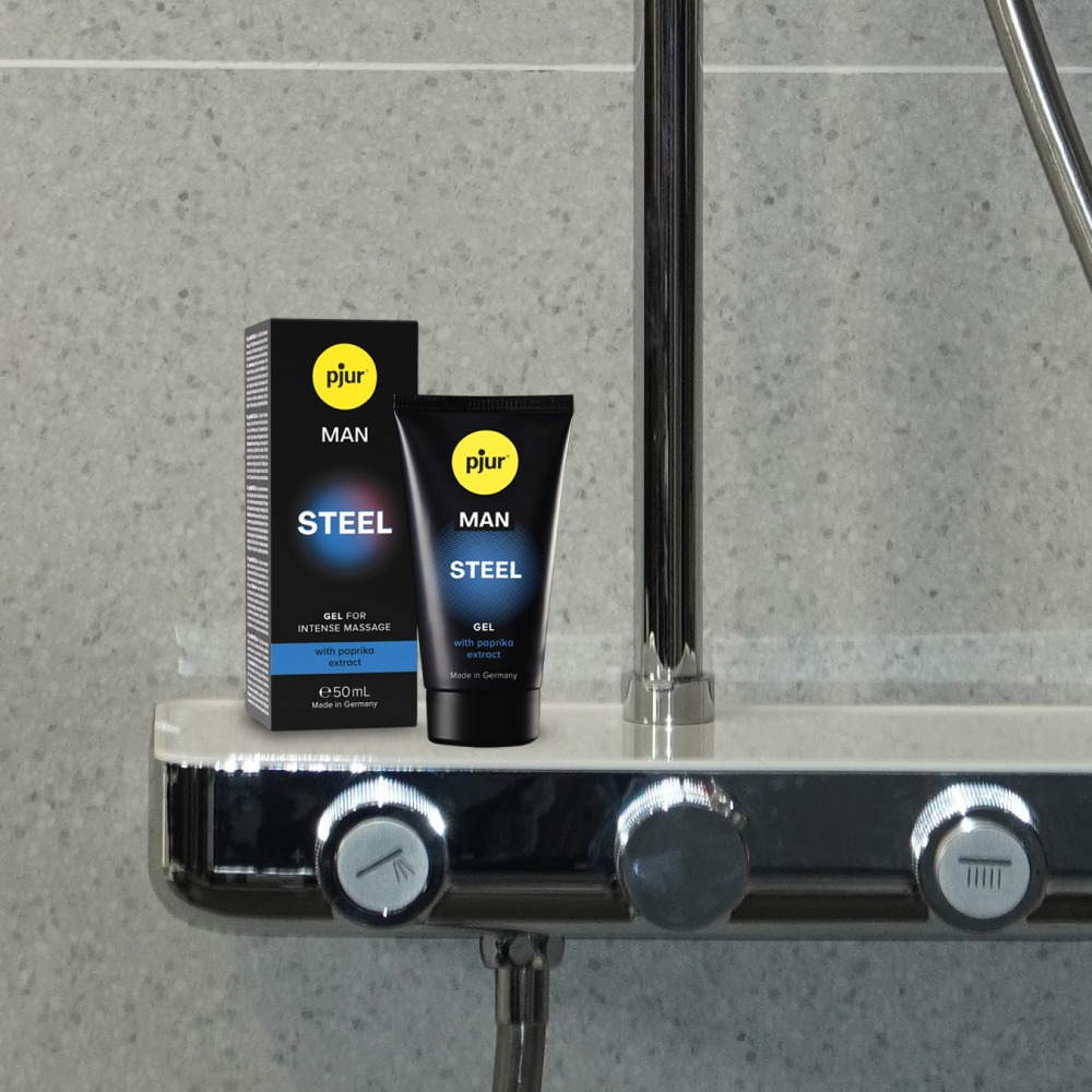 【1010SHOP】德國 pjur 碧宜潤 鋼鐵 英雄 男性 活力 保養 凝膠 50ml MAN STEEL Gel-細節圖5