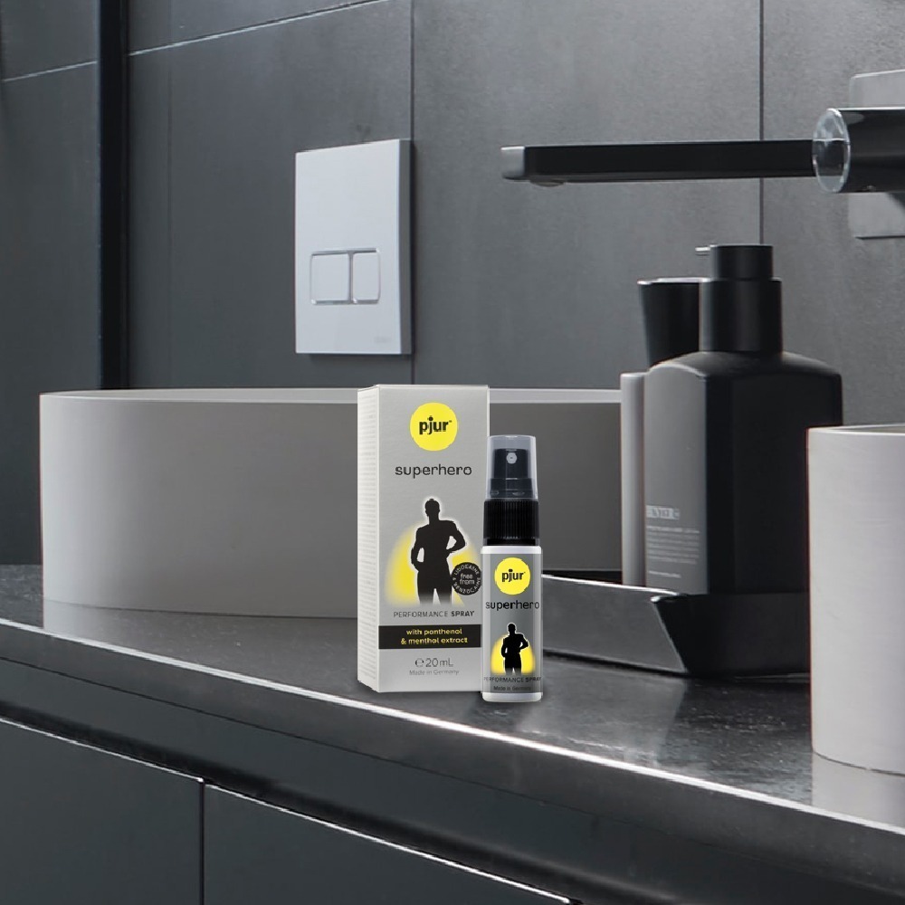 【1010SHOP】德國 pjur 碧宜潤 超級英雄 男性 活力 提升 噴霧 20ml superhero-細節圖3
