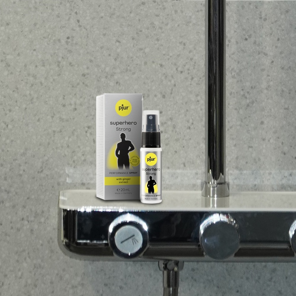 【1010SHOP】德國 pjur 碧宜潤 STRONG Spray 超級英雄 活力 提升 強效型 噴霧20ml-細節圖4