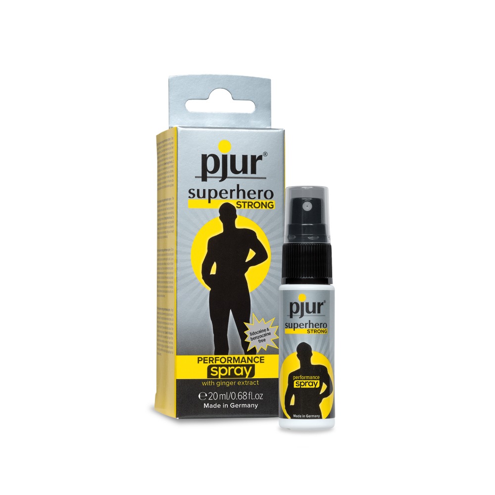 【1010SHOP】德國 pjur 碧宜潤 STRONG Spray 超級英雄 活力 提升 強效型 噴霧20ml-細節圖2