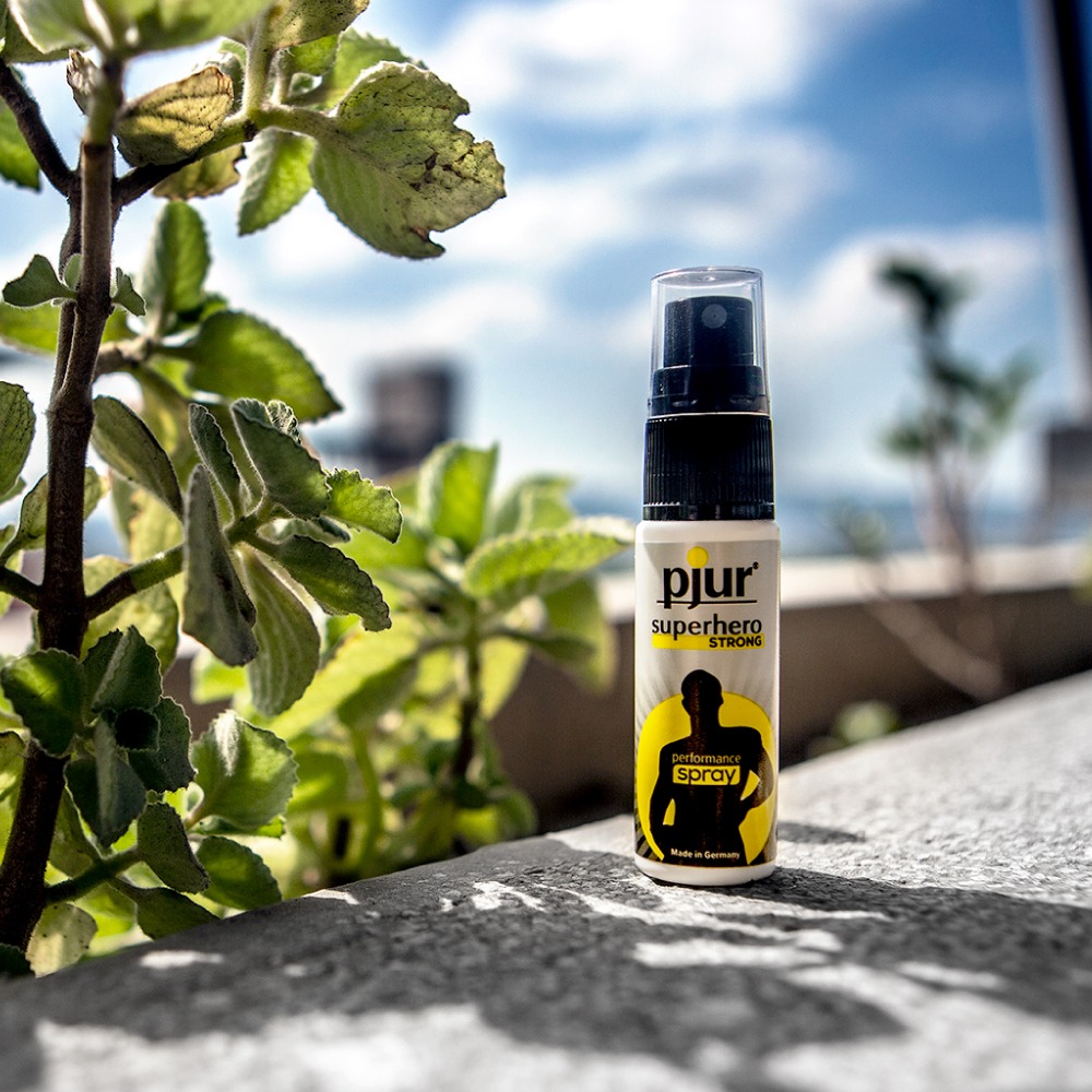 【1010SHOP】德國 pjur 碧宜潤 STRONG Spray 超級英雄 活力 提升 強效型 噴霧20ml-細節圖6