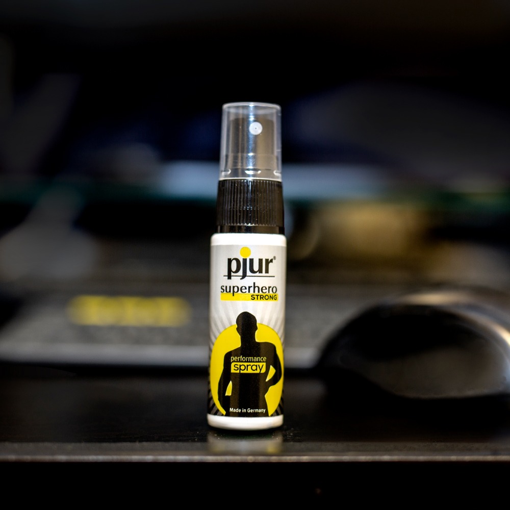 【1010SHOP】德國 pjur 碧宜潤 STRONG Spray 超級英雄 活力 提升 強效型 噴霧20ml-細節圖9