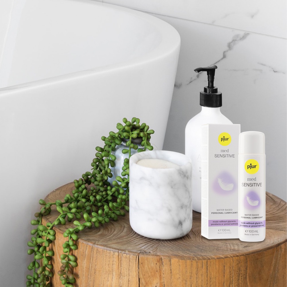 【1010SHOP】德國 pjur 碧宜潤  專業 抗敏 水性潤滑液 100ml med SENSITIVE glide-細節圖3