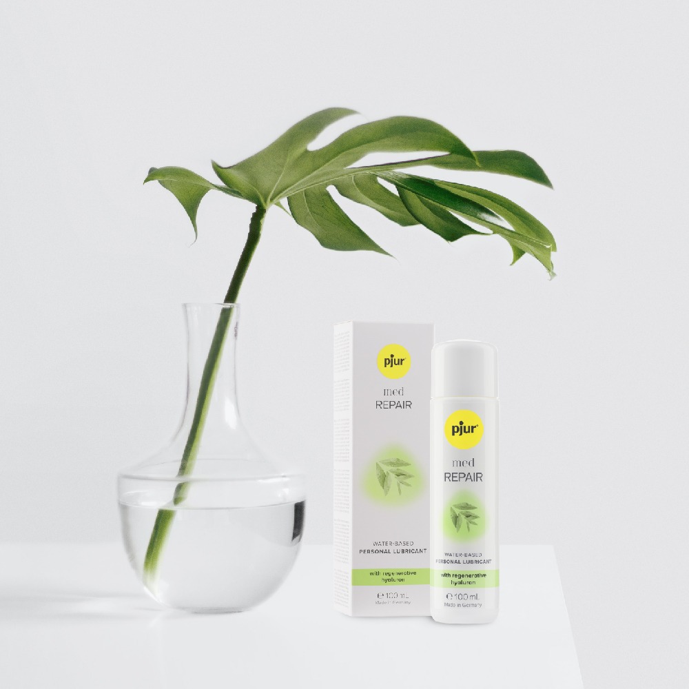 【1010SHOP】德國 pjur 碧宜潤  專業 抗敏 修護 水性潤滑液 100ml med REPAIR glide-細節圖4
