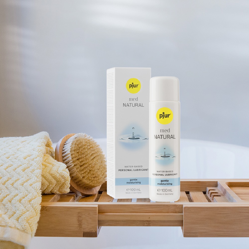 【1010SHOP】德國 pjur 碧宜潤  專業 抗敏 植萃 保濕 水性潤滑液 100ml med NATURAL-細節圖4