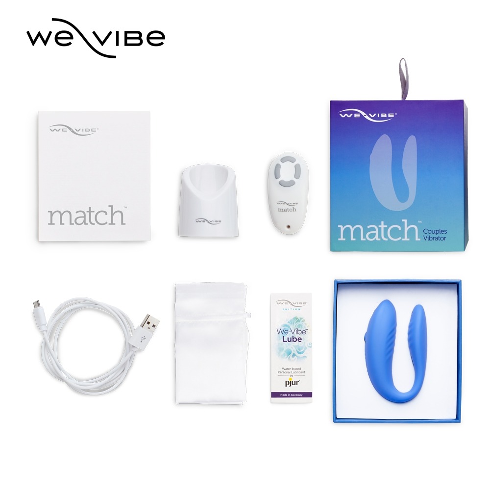 【1010SHOP】加拿大 We-Vibe Match 對爵 智能 C型 遙控 雙人 共震器 跳蛋 公司貨 二年保固-細節圖8