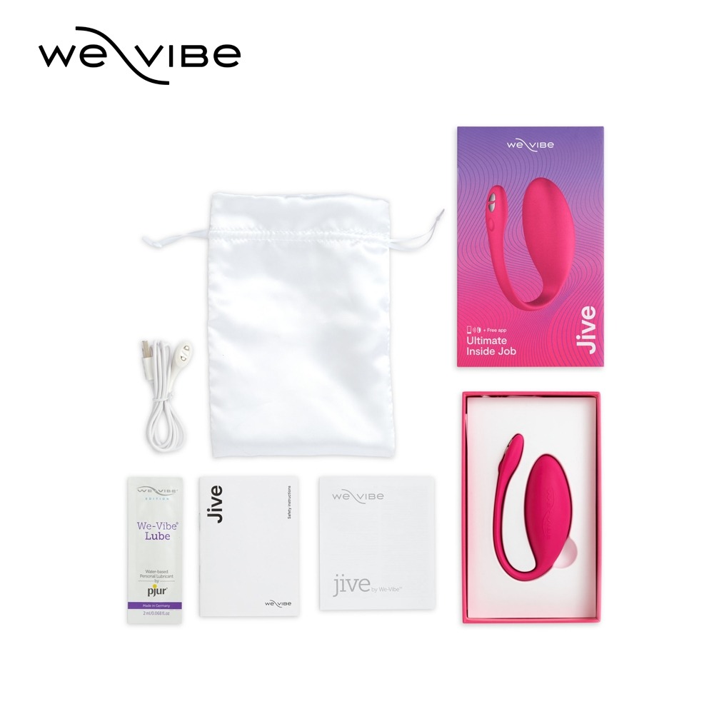 【1010SHOP】 加拿大We-Vibe Jive 粉色 藍色 藍牙 穿戴式 G點 震動器 藍牙操控 遠端遙控 公司貨-細節圖6