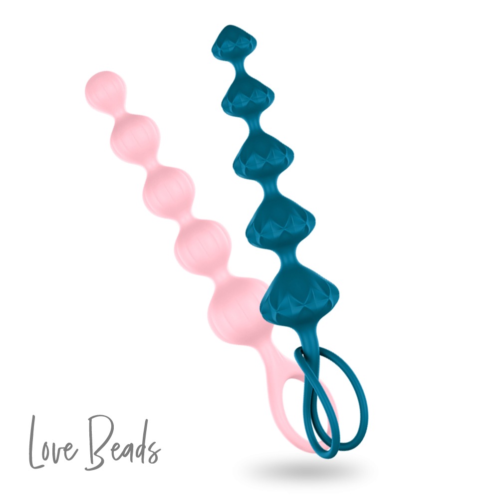 【1010SHOP】德國 Satisfyer SF Love Beads 後庭 拉珠 肛塞 2入 彩色 | 黑色 SM-細節圖7