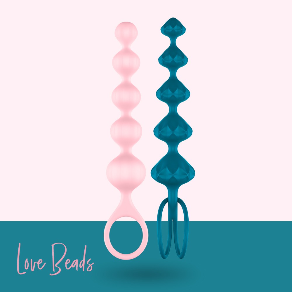 【1010SHOP】德國 Satisfyer SF Love Beads 後庭 拉珠 肛塞 2入 彩色 | 黑色 SM-細節圖8