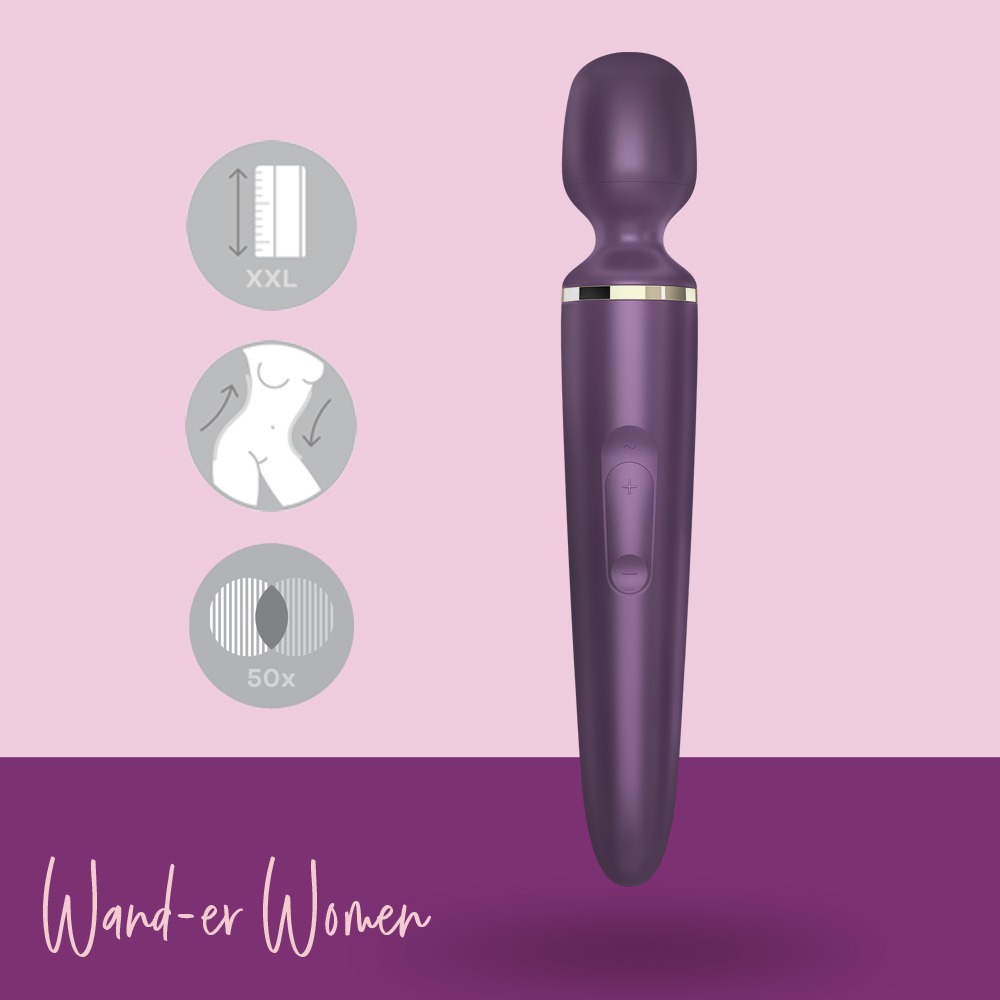 【1010SHOP】德國 Satisfyer SF Wand-er Women 多功能 按摩棒 震動器 公司貨 情趣用品-細節圖4