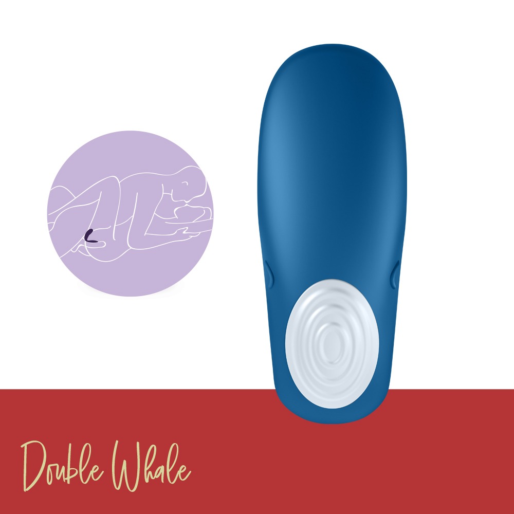 【1010SHOP】德國 Satisfyer SF Double Whale 雙人 鯨魚 共震器 情趣用品 成人玩具-細節圖4