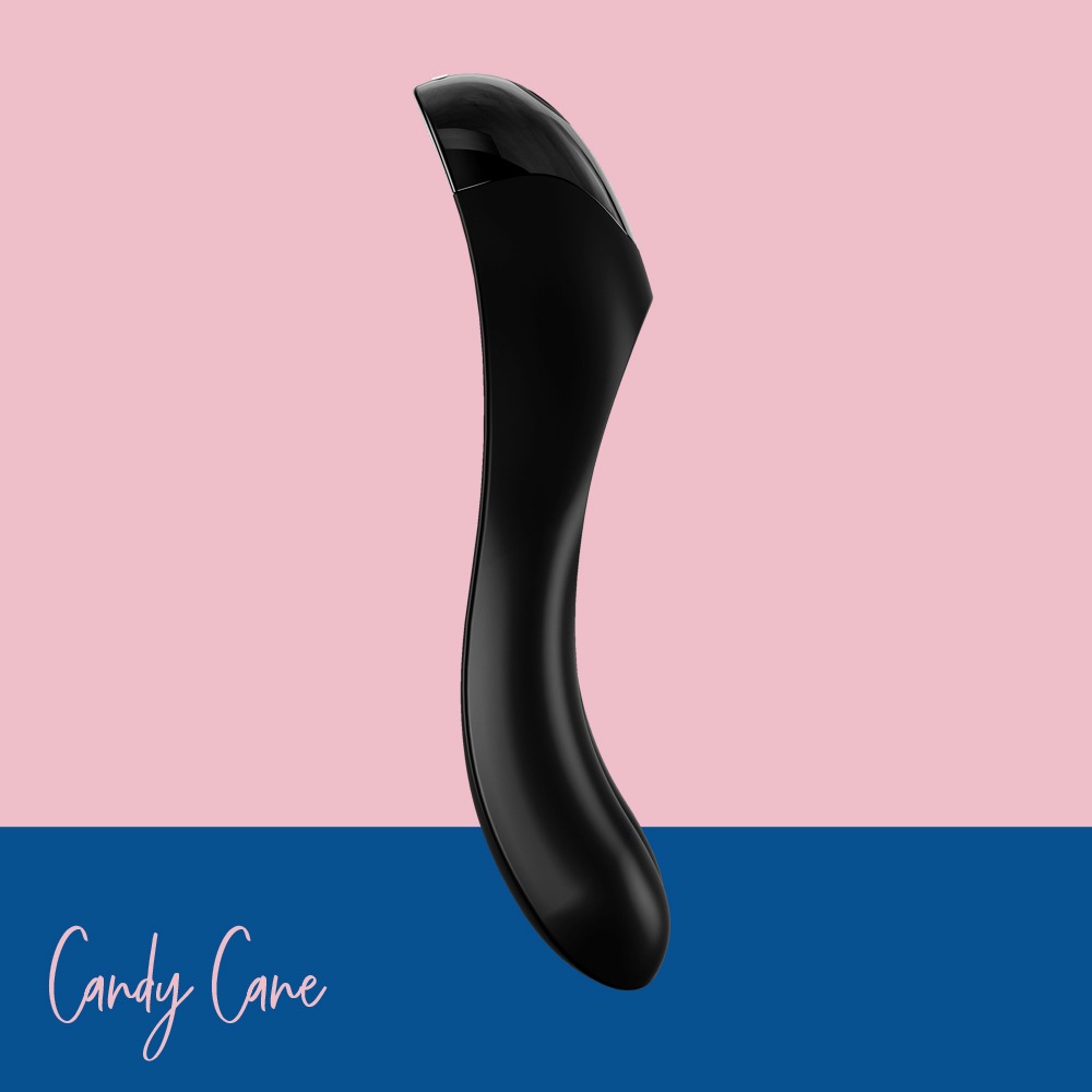 【1010SHOP】德國 Satisfyer SF Candy Cane 雙臂 震動器 | 黑 跳蛋 按摩棒 情趣用品-細節圖4