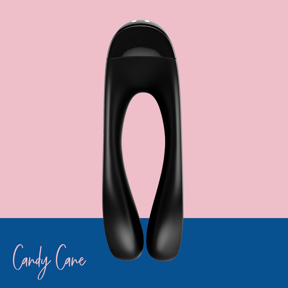 【1010SHOP】德國 Satisfyer SF Candy Cane 雙臂 震動器 | 黑 跳蛋 按摩棒 情趣用品-細節圖5