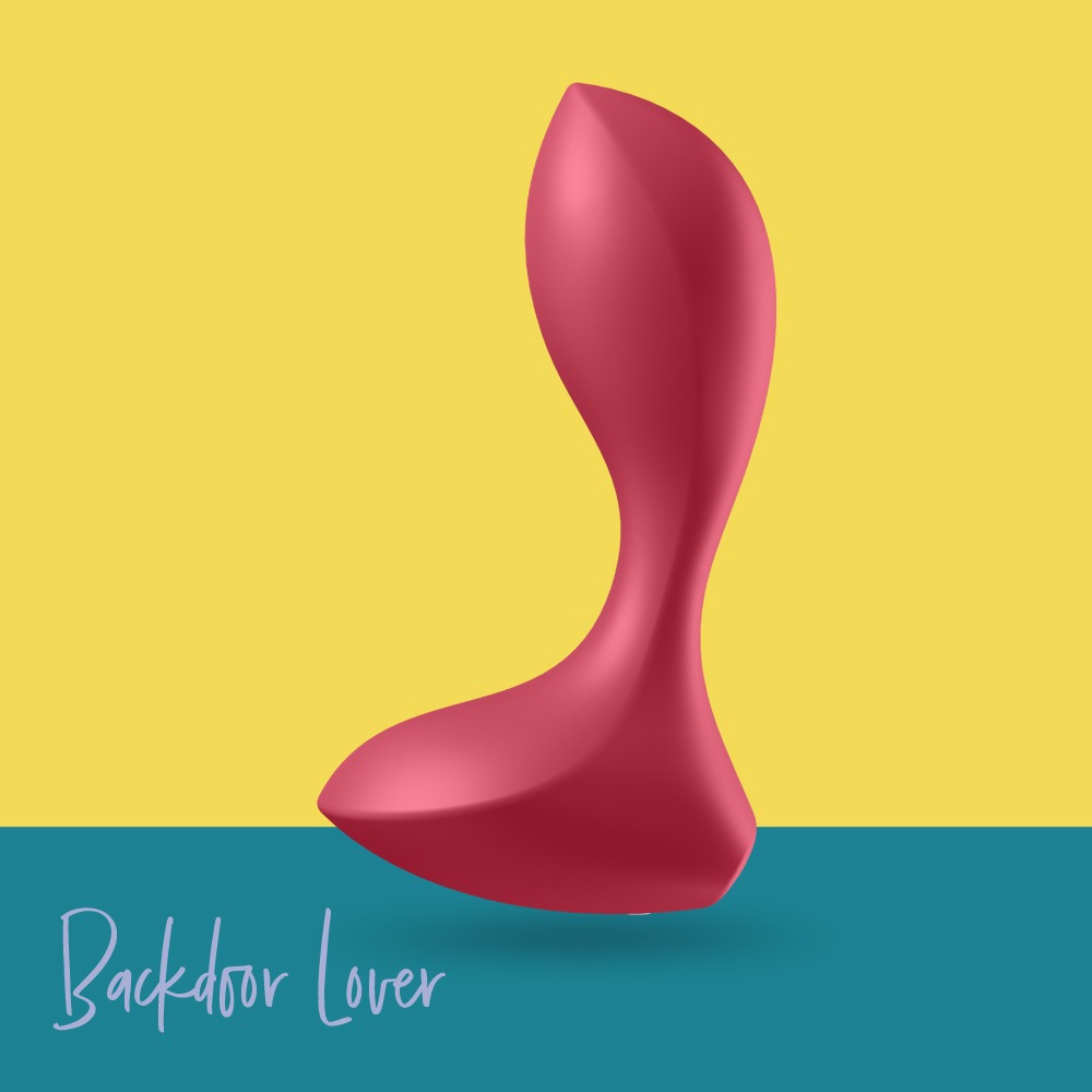 【1010SHOP】德國 Satisfyer SF Backdoor Lover 後庭 震動器 紅 | 黑 肛塞 SM-細節圖4