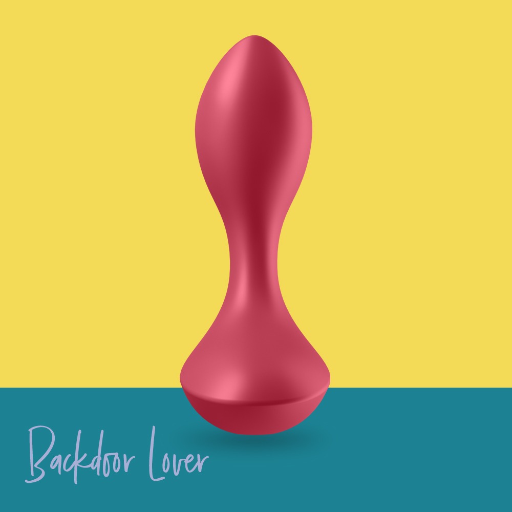 【1010SHOP】德國 Satisfyer SF Backdoor Lover 後庭 震動器 紅 | 黑 肛塞 SM-細節圖6