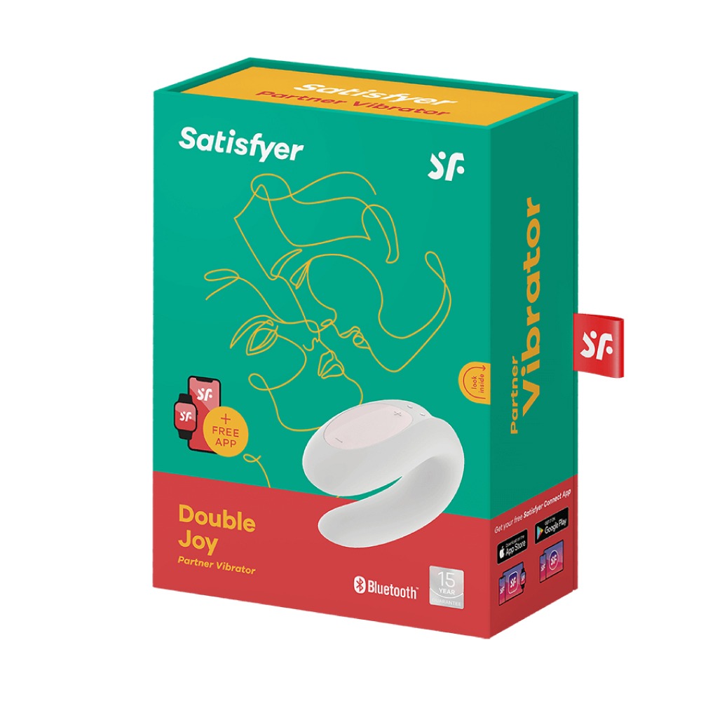 【1010SHOP】德國 Satisfyer SF Double Joy 智能 APP 雙人共震器 黑/紫 情趣用品-細節圖9