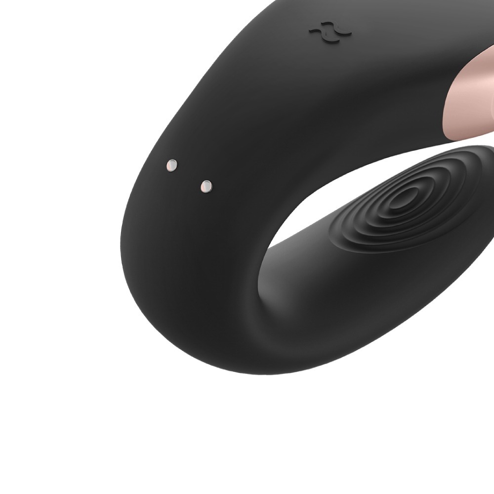 【1010SHOP】德國 Satisfyer SF Double Love 智能 APP 遙控 雙人 共震器 藍 | 黑-細節圖10