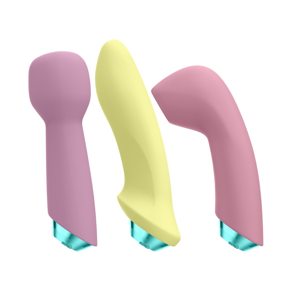 【1010SHOP】德國 Satisfyer SF Faboulous Four 超級神話吸吮按摩4件套組 (藍環)-細節圖4