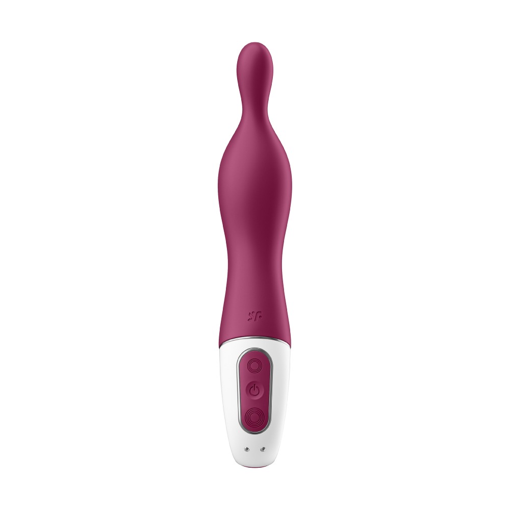 【1010SHOP】德國 Satisfyer SF A-Mazing 1 A點 雙馬達 按摩棒 灰藍 | 莓紅-細節圖4