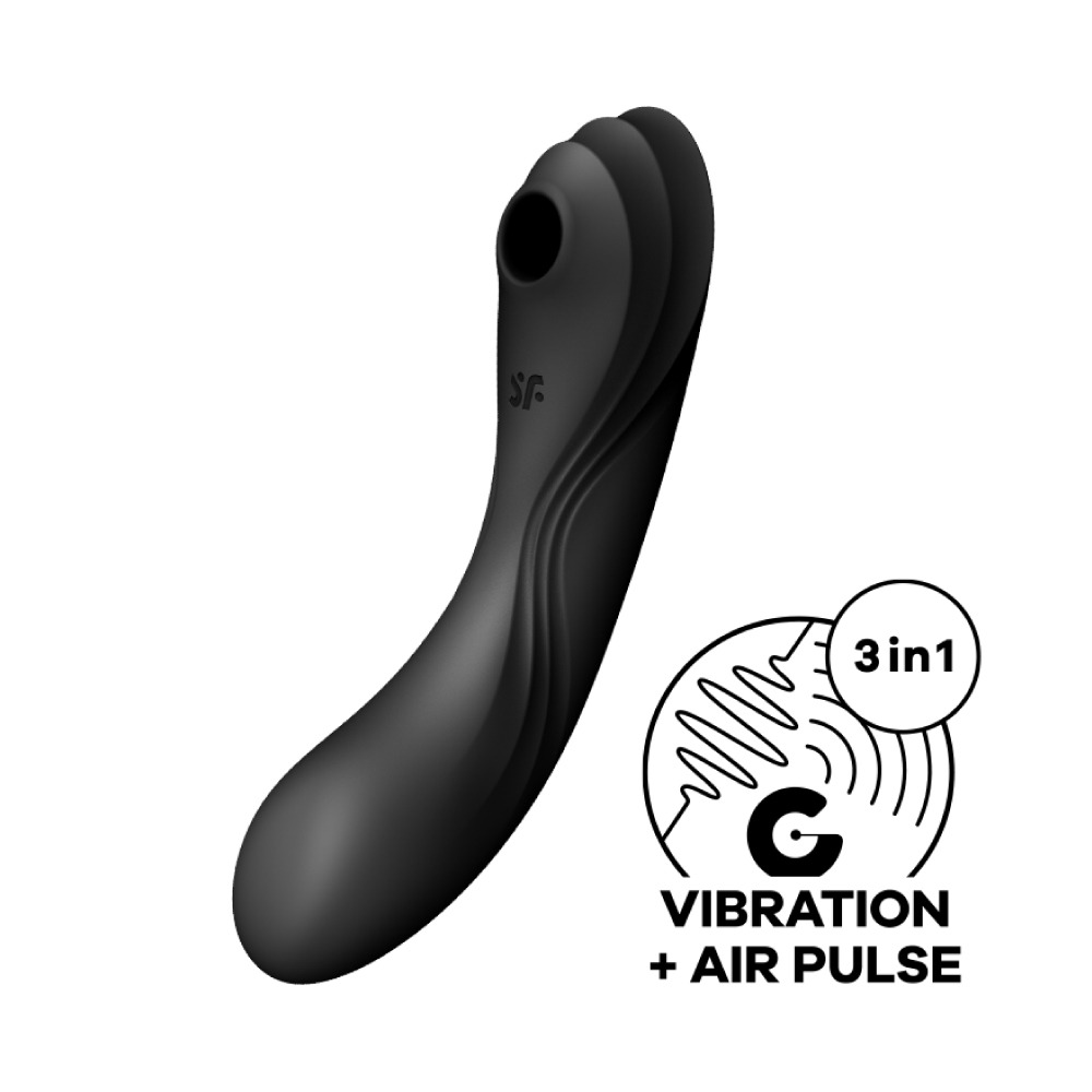 【1010SHOP】德國 Satisfyer SF Curvy Trinity 4 陰蒂吸吮+震動按摩棒 吸吮器 按摩棒-細節圖2