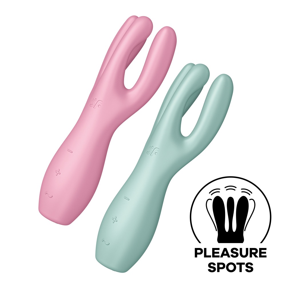 【1010SHOP】德國 Satisfyer SF Threesome 3 多功能 震動器 按摩棒 情趣用品 成人玩具-細節圖2