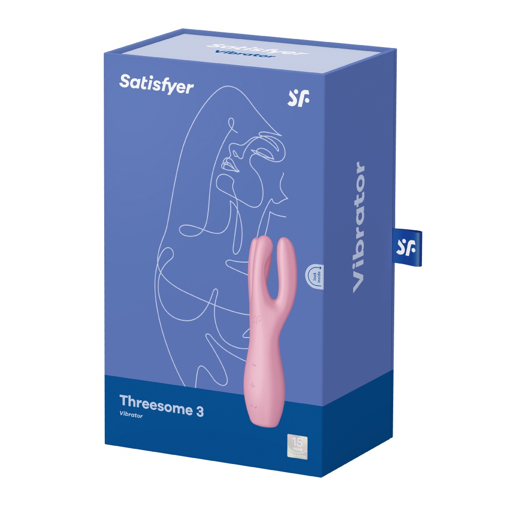 【1010SHOP】德國 Satisfyer SF Threesome 3 多功能 震動器 按摩棒 情趣用品 成人玩具-細節圖5