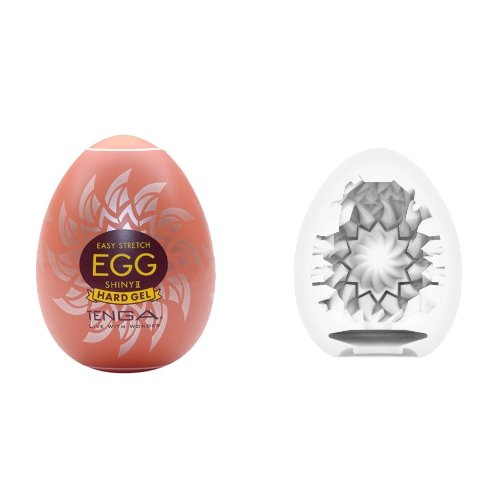 【1010SHOP】TENGA EGG 奇趣蛋 HARD堅挺系列 連環/螺旋/尖錐/艷陽/雲霧/齒輪 飛機杯 自慰杯-規格圖2