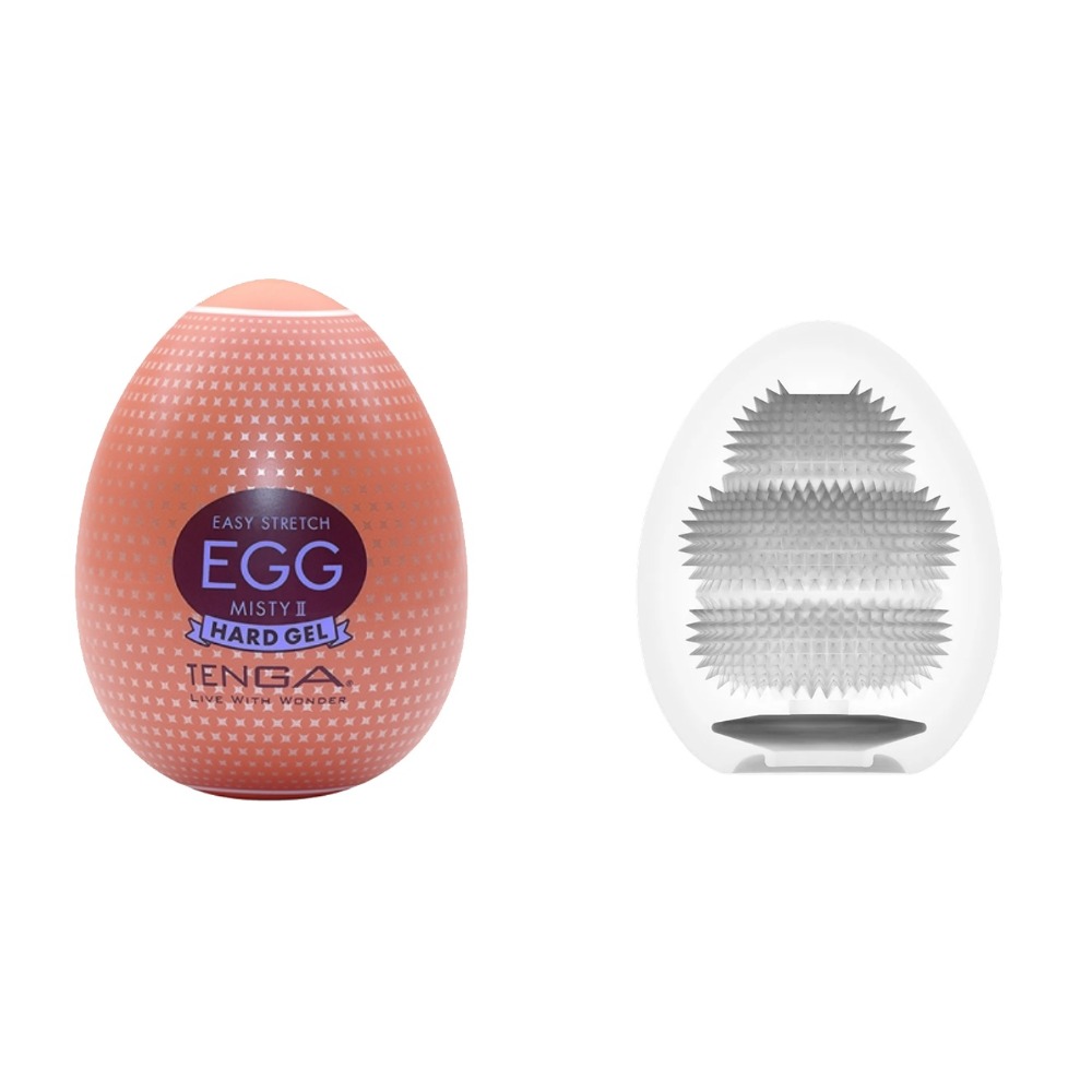 【1010SHOP】TENGA EGG 奇趣蛋 HARD堅挺系列 連環/螺旋/尖錐/艷陽/雲霧/齒輪 飛機杯 自慰杯-規格圖5