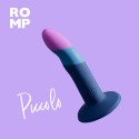 【1010SHOP】ROMP Piccolo 5吋 矽膠 陽具 藍紫 假屌 老二 吸盤陽具 情趣用品 逼真自慰棒 假陰莖-規格圖1