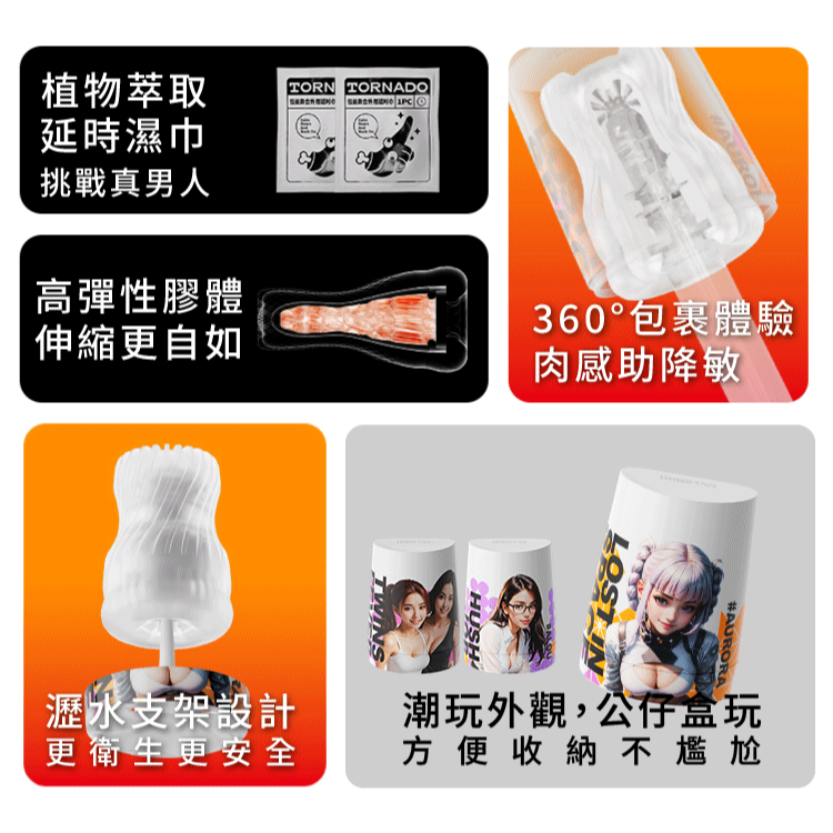 【1010SHOP】SISTALK 小怪獸 元氣彈 飛機杯 自慰杯 訓練器 重複使用 滴水即潤 情趣 艾露 奧羅拉 繆望-細節圖5