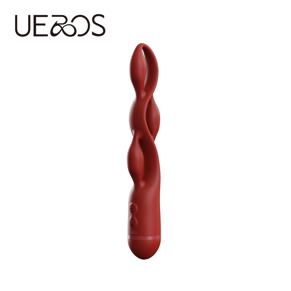 【1010SHOP】UEROS 三體串流 按摩棒 三馬達 三點循環穿梭 高彈性壓縮結構 情趣用品 G點刺激-規格圖1