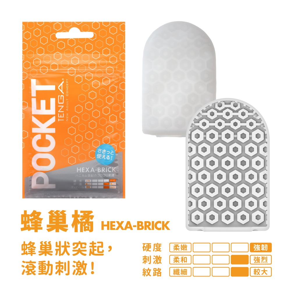 【1010SHOP】TENGA POCKET 口袋型 便攜式 飛機杯 自慰袋 自慰套 方塊 圓點 波浪 公司貨 情趣-規格圖4