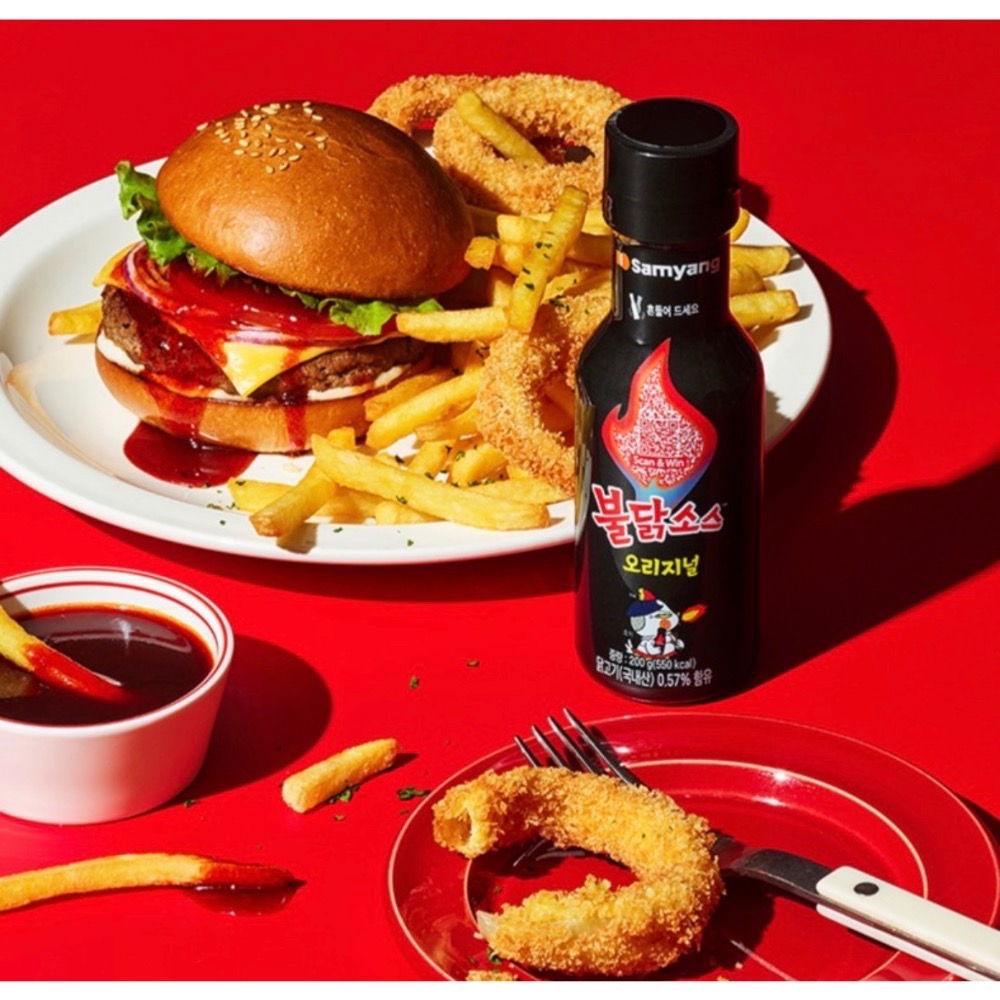韓國🇰🇷Samyang Foods 三養 Buldak 火辣雞肉風味辣醬（黑瓶）-細節圖2