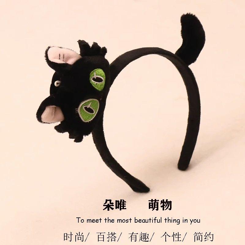 火星兔★髮箍 可愛貓咪髮箍 超萌小貓 搞怪卡通頭飾 兒童成人活動錶演 拍照 髮卡00-細節圖7