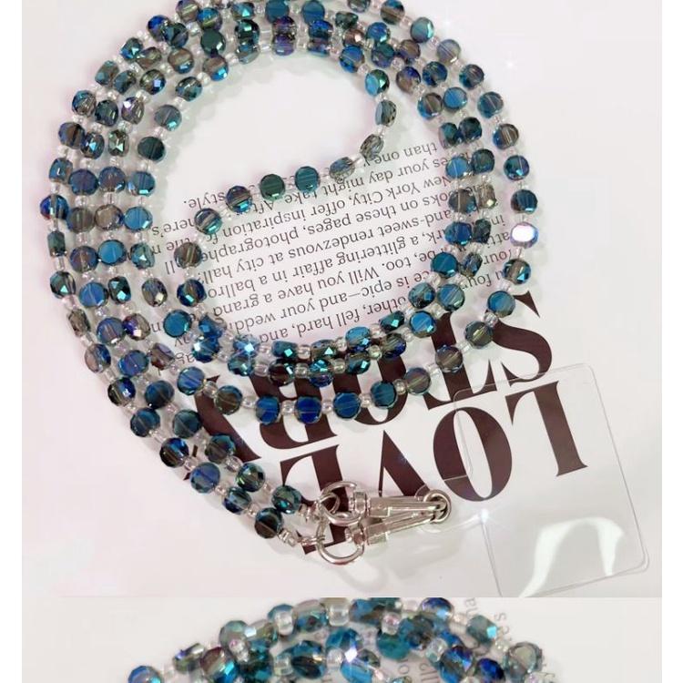 火星兔★背手機 手機斜背 手機長鍊 個性斜跨肩背 手機鍊 掛繩手工編織 水晶掛飾 女款掛脖-細節圖8