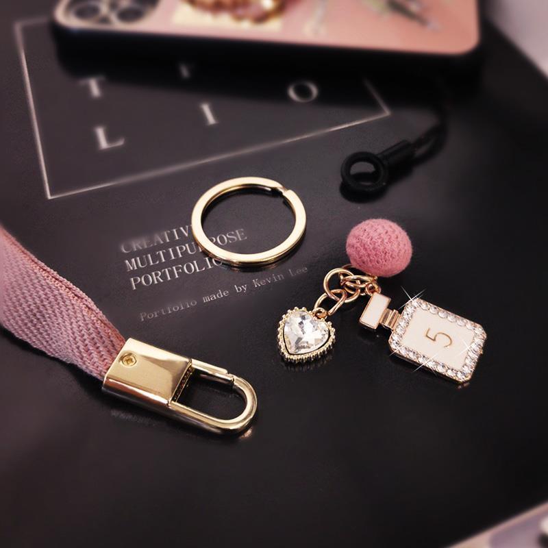 火星兔★背手機 手機斜背 手機長鍊 手機掛繩 女款掛脖 長款不勒脖帶子 手機通用吊墜鍊 鑰匙扣 可拆卸鍊-細節圖4