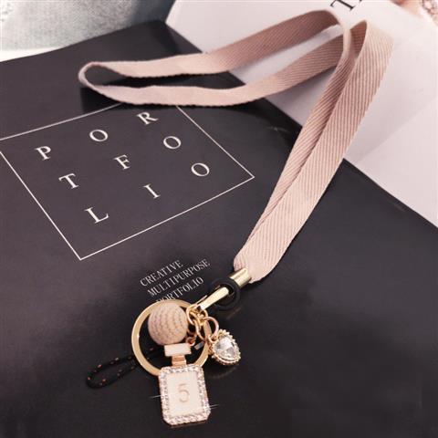 火星兔★背手機 手機斜背 手機長鍊 手機掛繩 女款掛脖 長款不勒脖帶子 手機通用吊墜鍊 鑰匙扣 可拆卸鍊-細節圖9